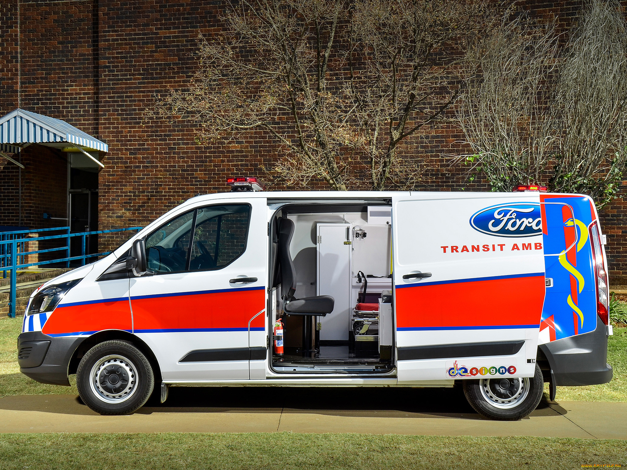 ,  , ford, transit, custom, ambulance, 2014